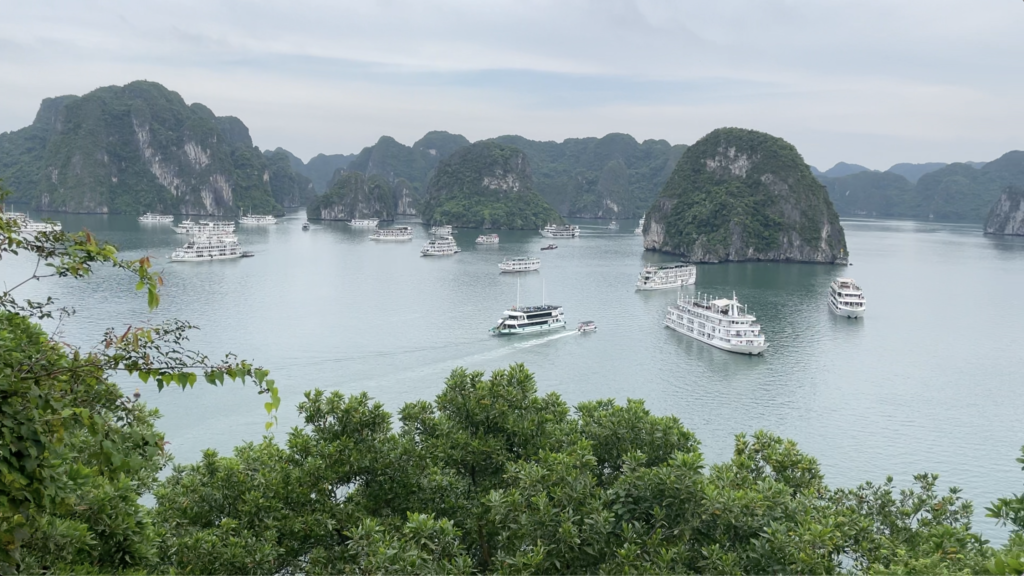 halong bay, ti top island