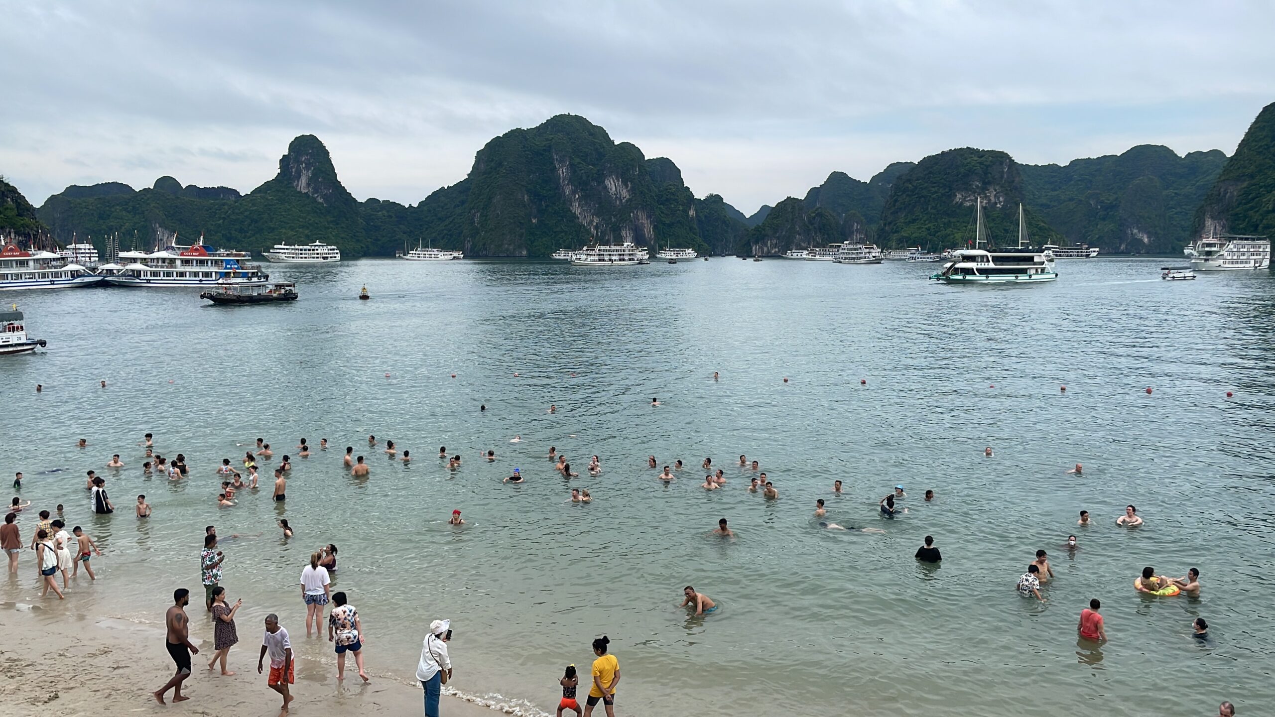 ti top island, halong bay tour